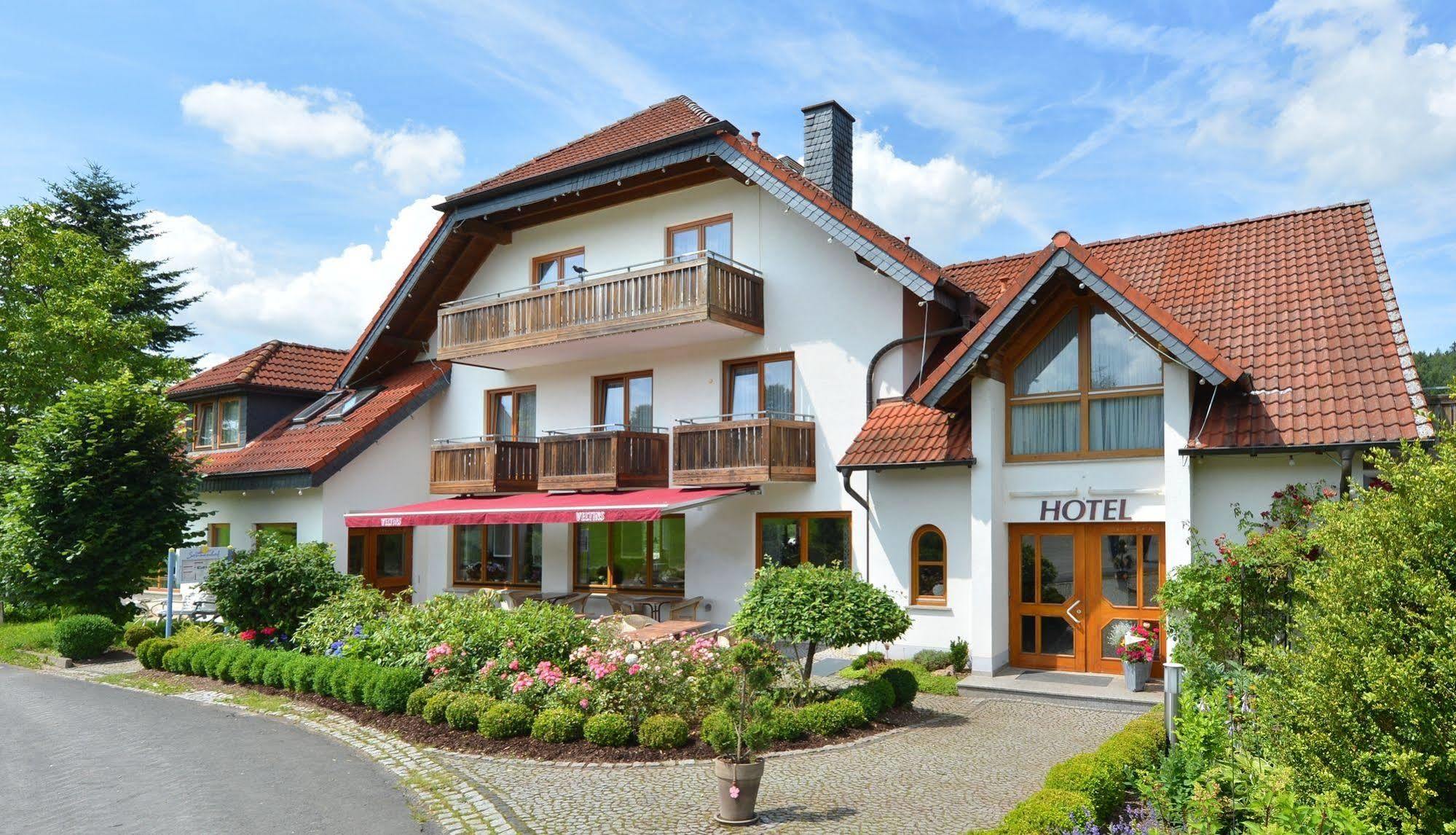 Rhön-Hotel Sonnenhof - Restaurant&Café Poppenhausen Kültér fotó